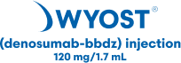 Visit homepage of Wyost® (denosumab-bbdz) 60 mg/mL HCP website