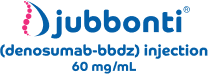 Visit homepage of Jubbonti® (denosumab-bbdz) 60 mg/mL HCP website